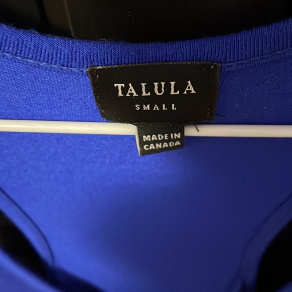 Talula brand sleeveless top with cascading ruffles. Size small. - Picture 2 of 5